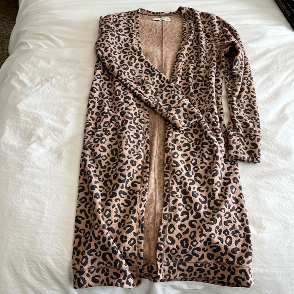 Womens long cardigan size S.
